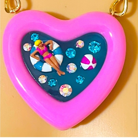 Betsey Johnson Pool Party Necklace NWT - Picture 4 of 5